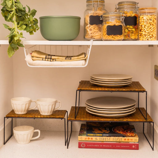 Valeria Plate Organizer Shelf