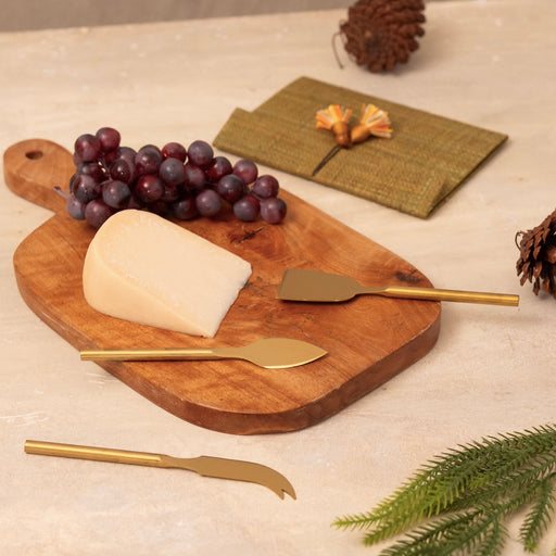 Noelle Stainless Steel Cheese Knives Set of 3