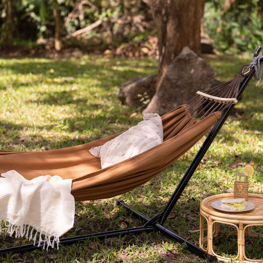 Mercedes Outdoor Hammock- Brown