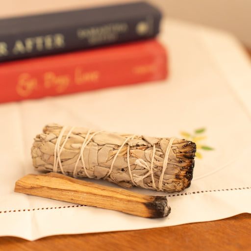 Sage and Palo Santo Set – Smudging for Purification