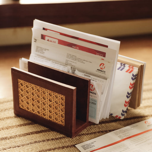 Storage solutions to organize your work desk, office files, and important documents.No more dull or generic storage pieces. Create a clutter-free space by using any of our multi-purpose boxes and bins. Embellished with interesting details lovingly made in the Philippines. Available online through Domesticity.