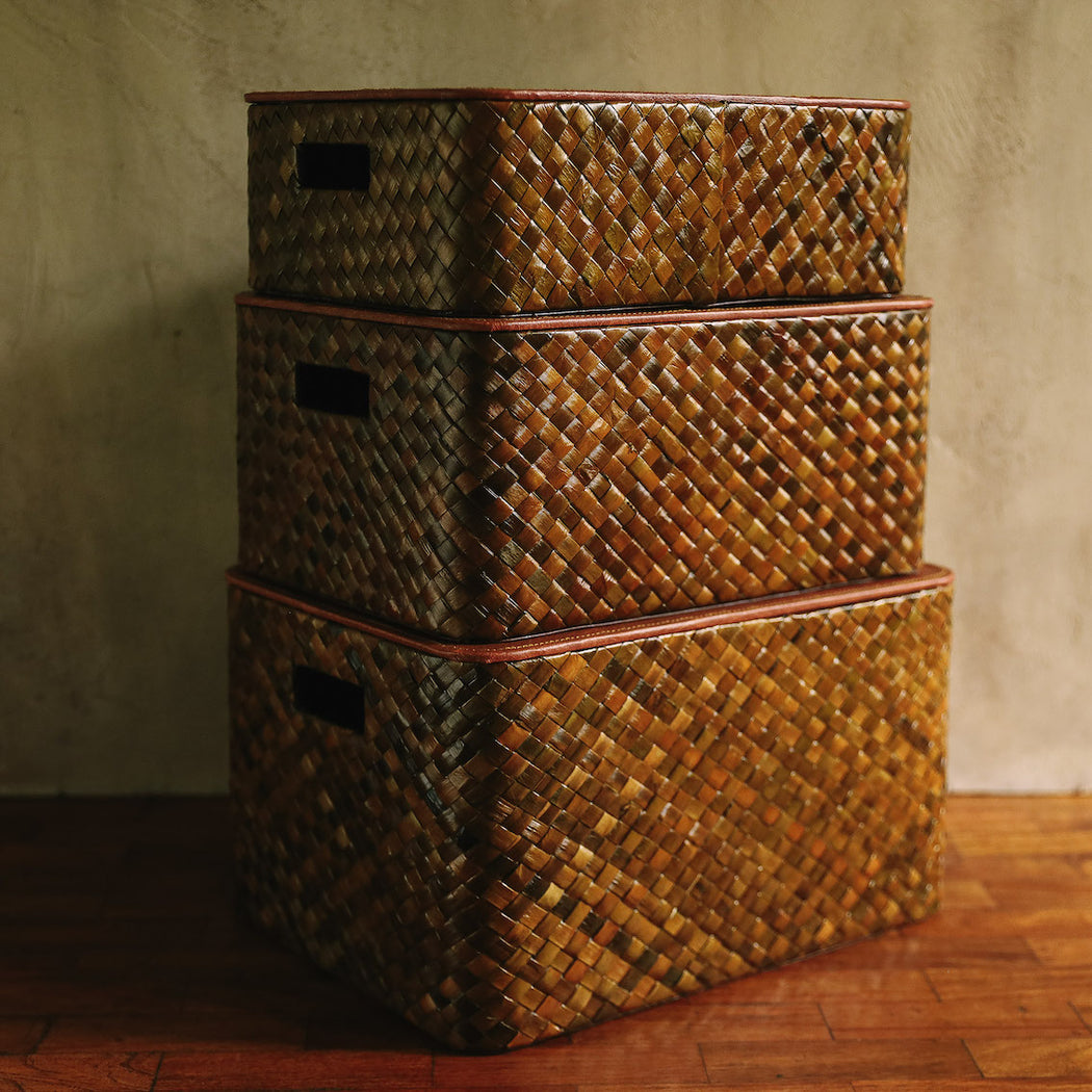 Basket storage bins, home accessories and home decor lovingly made in the Philippines.
