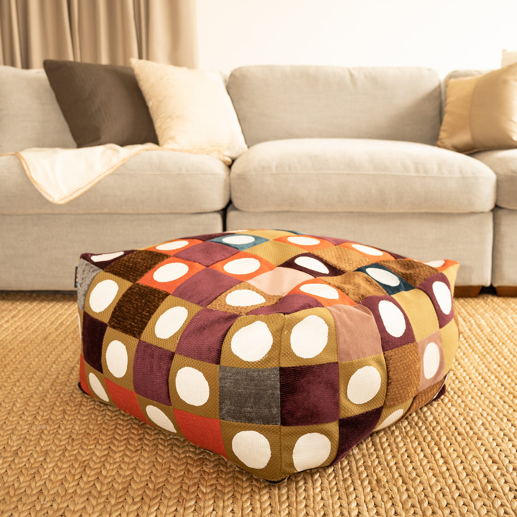 The comfiest extra searing to have in your TV, Entertainment, or Living Room. With its sink-in comfort, the Benjamin Floor Pillow is the perfect pick to lounge all day every day! Available in the Philippines through  Domesticity's online store. www.mydomesticity.com