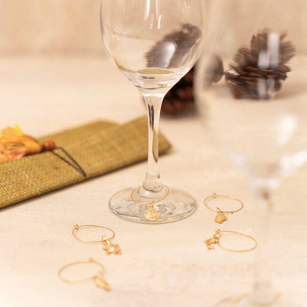 Noelle Wine Charms Set of 6