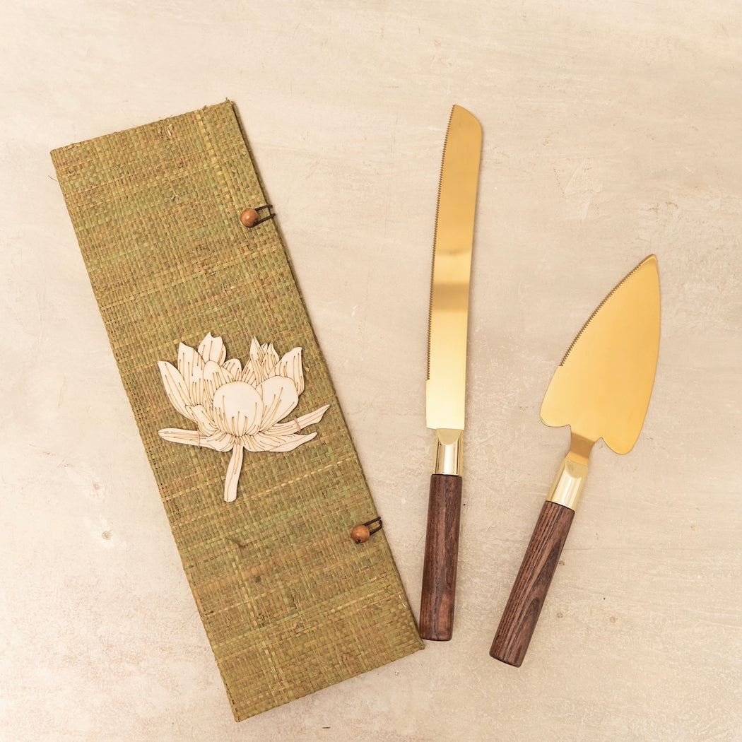 Noelle Cake Slicer and Server Set