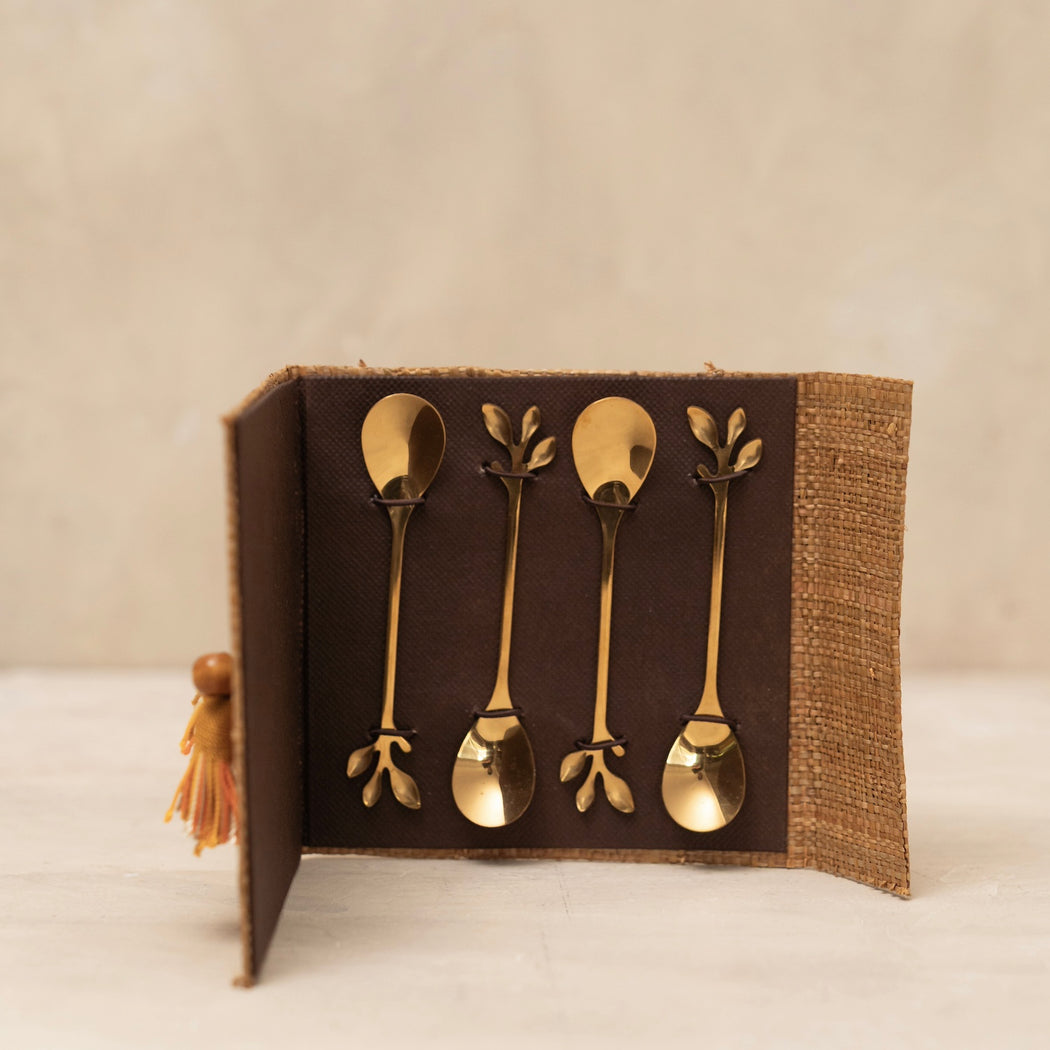 Noelle Stainless Steel Teaspoon Set of 4