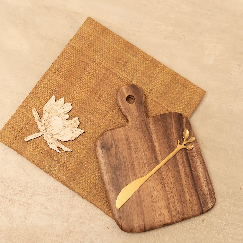 Clara Mini Cheese Board & Knife Set