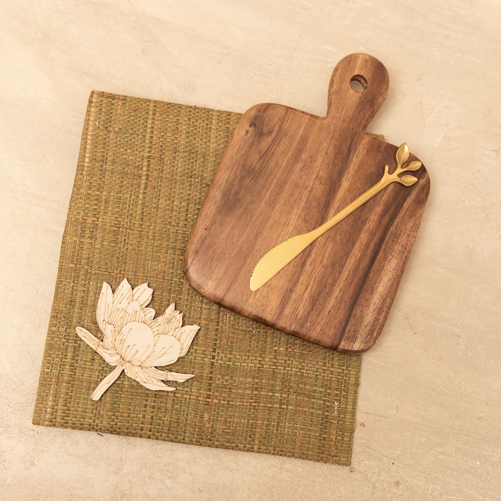 Clara Mini Cheese Board & Knife Set