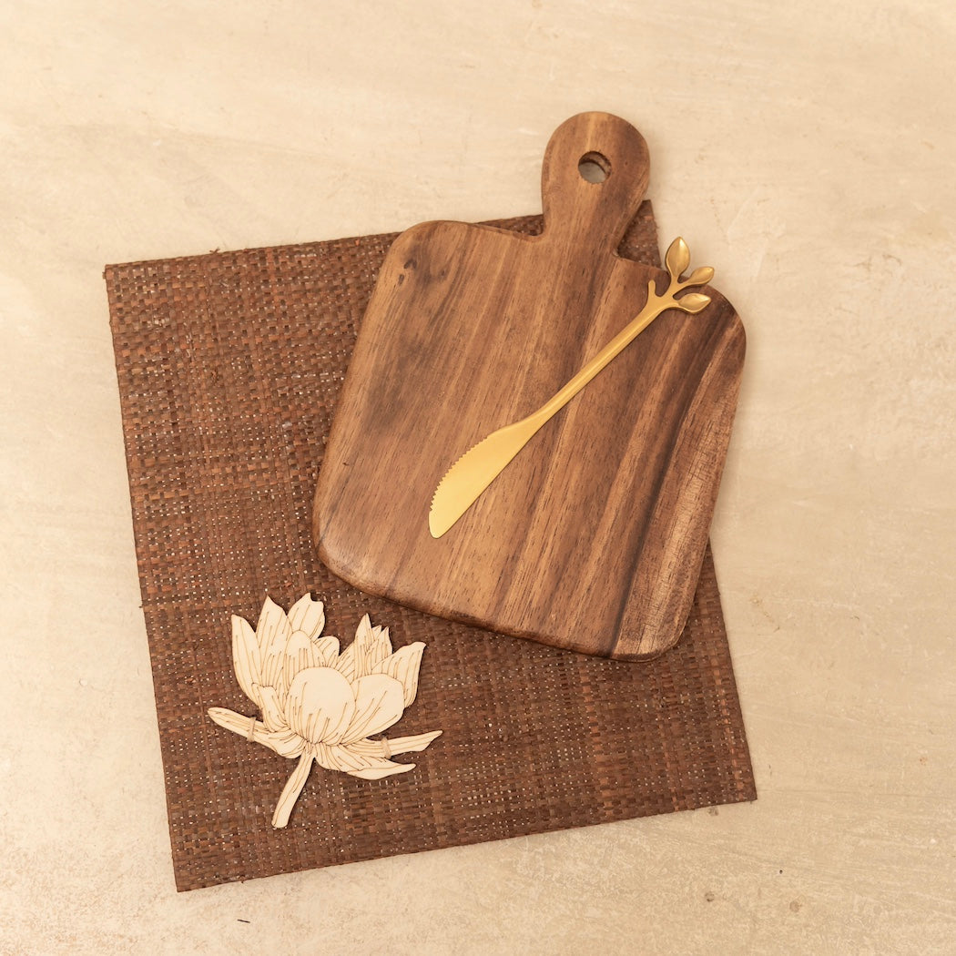 Clara Mini Cheese Board & Knife Set