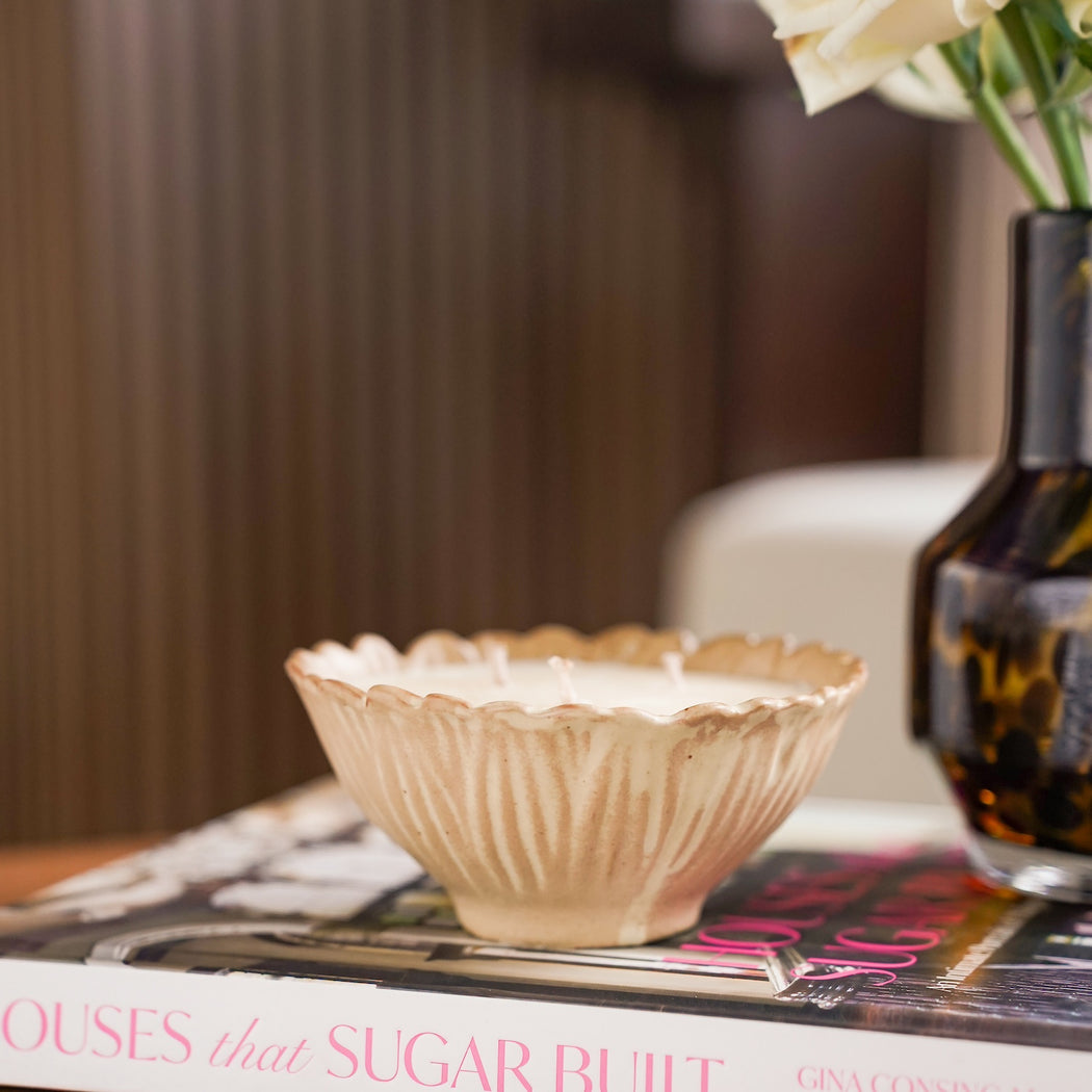 Edward Stoneware Soy Candle