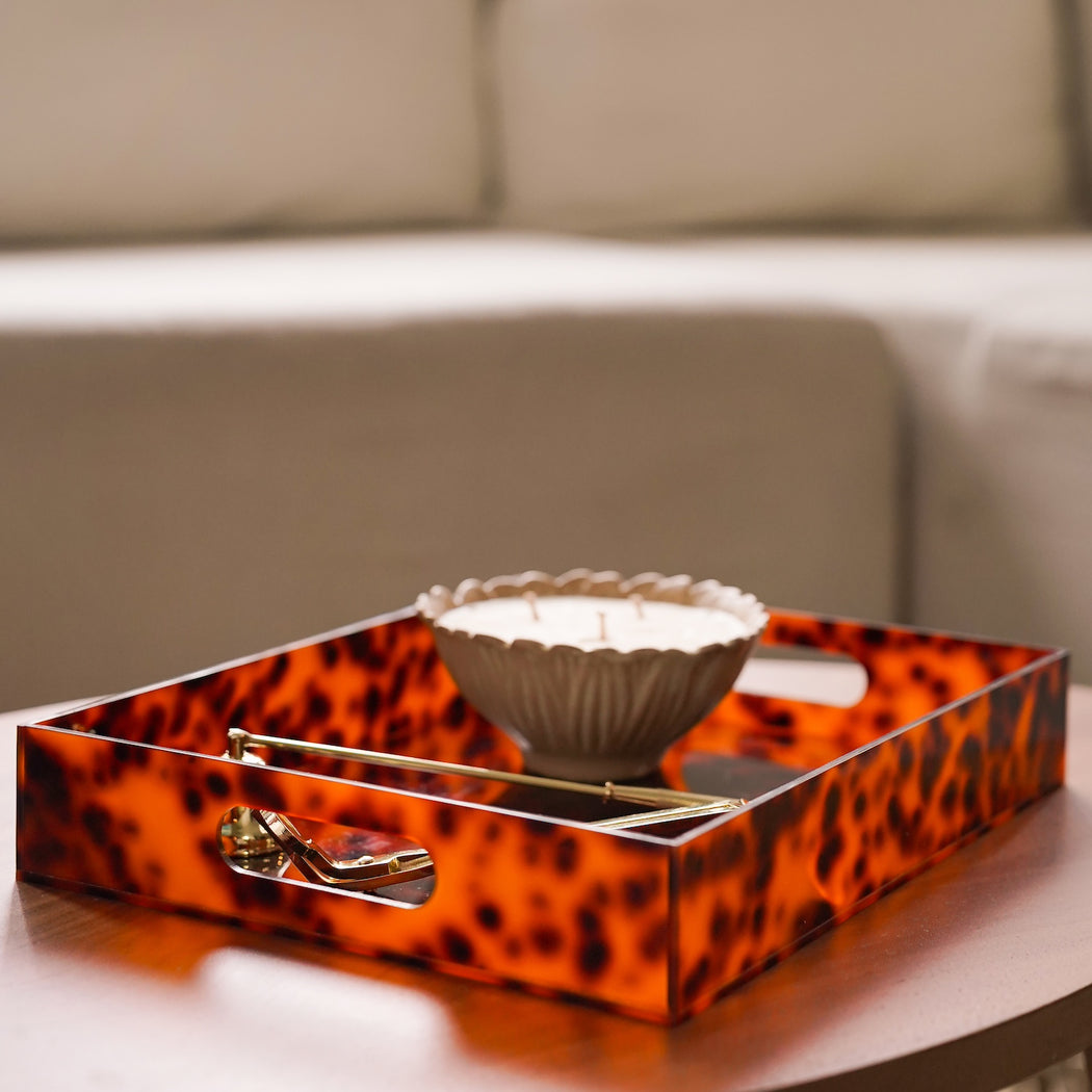 Henry Tortoise Acrylic Tray