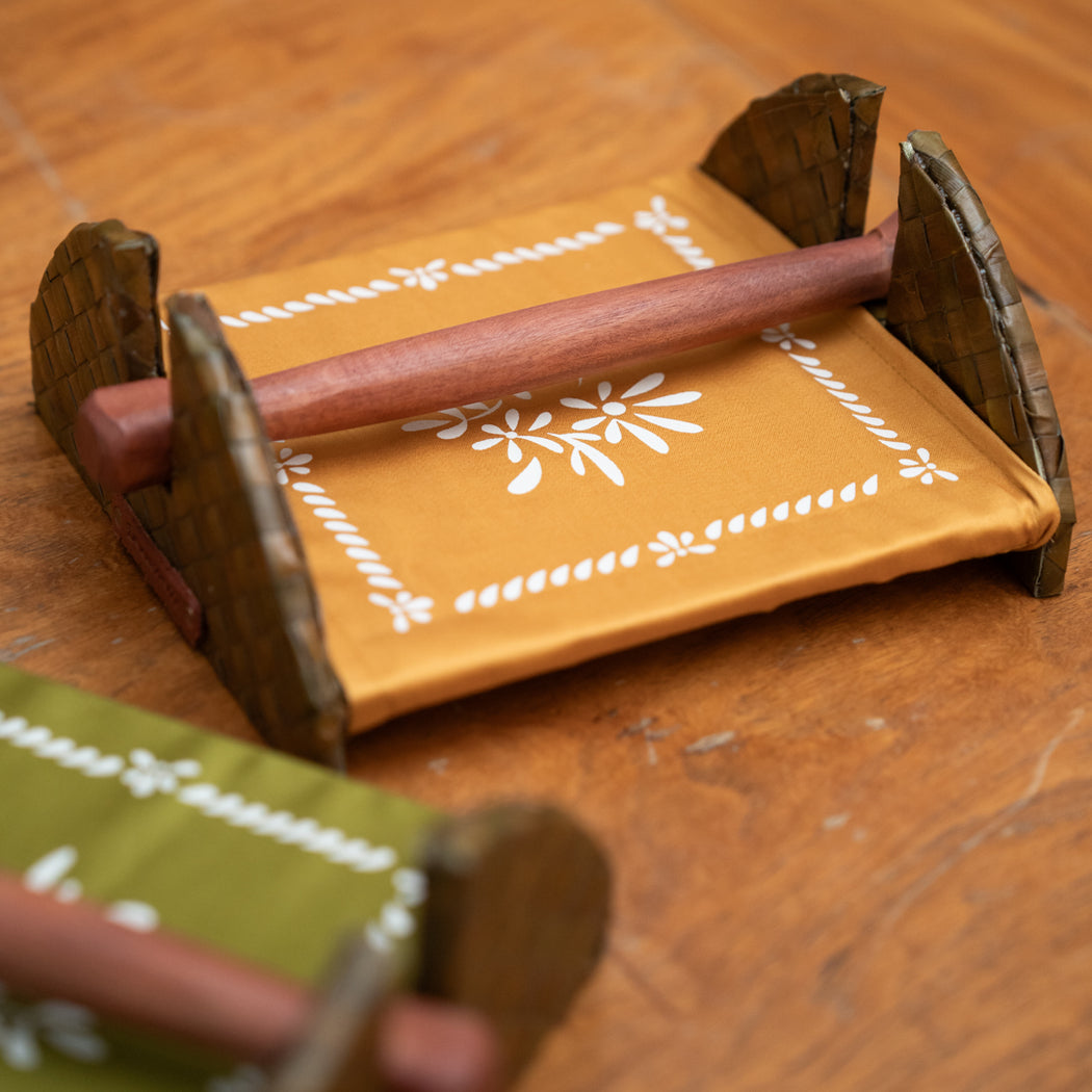 Magdalena Woven Napkin Holder with Fabric Liner