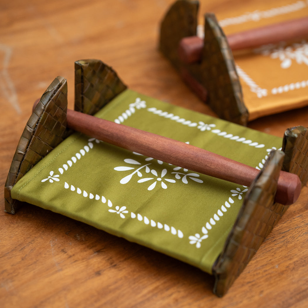 Magdalena Woven Napkin Holder with Fabric Liner