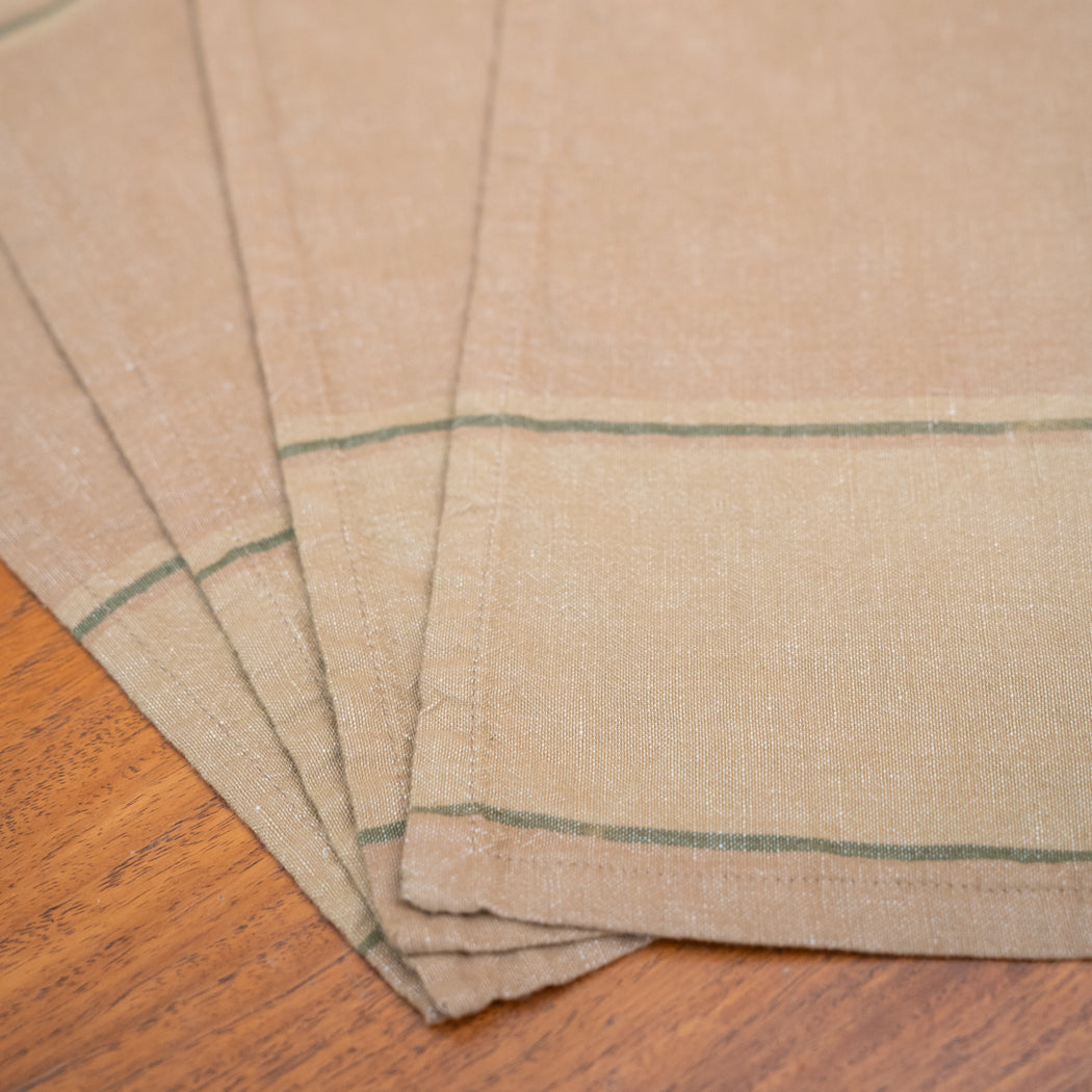 Margaux French Cotton Linen Table Napkins Set of 4