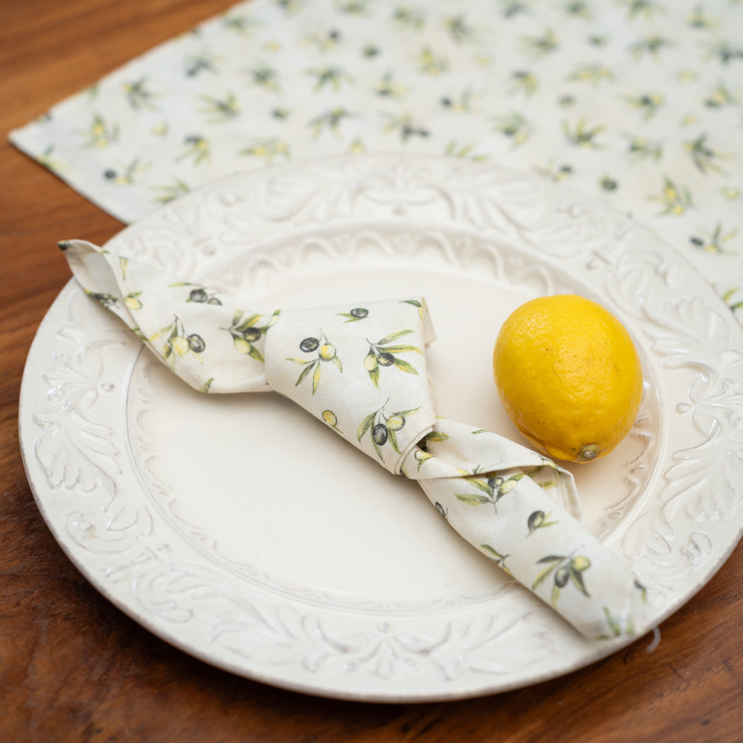 Sabine French Cotton Table Napkins Set of 4