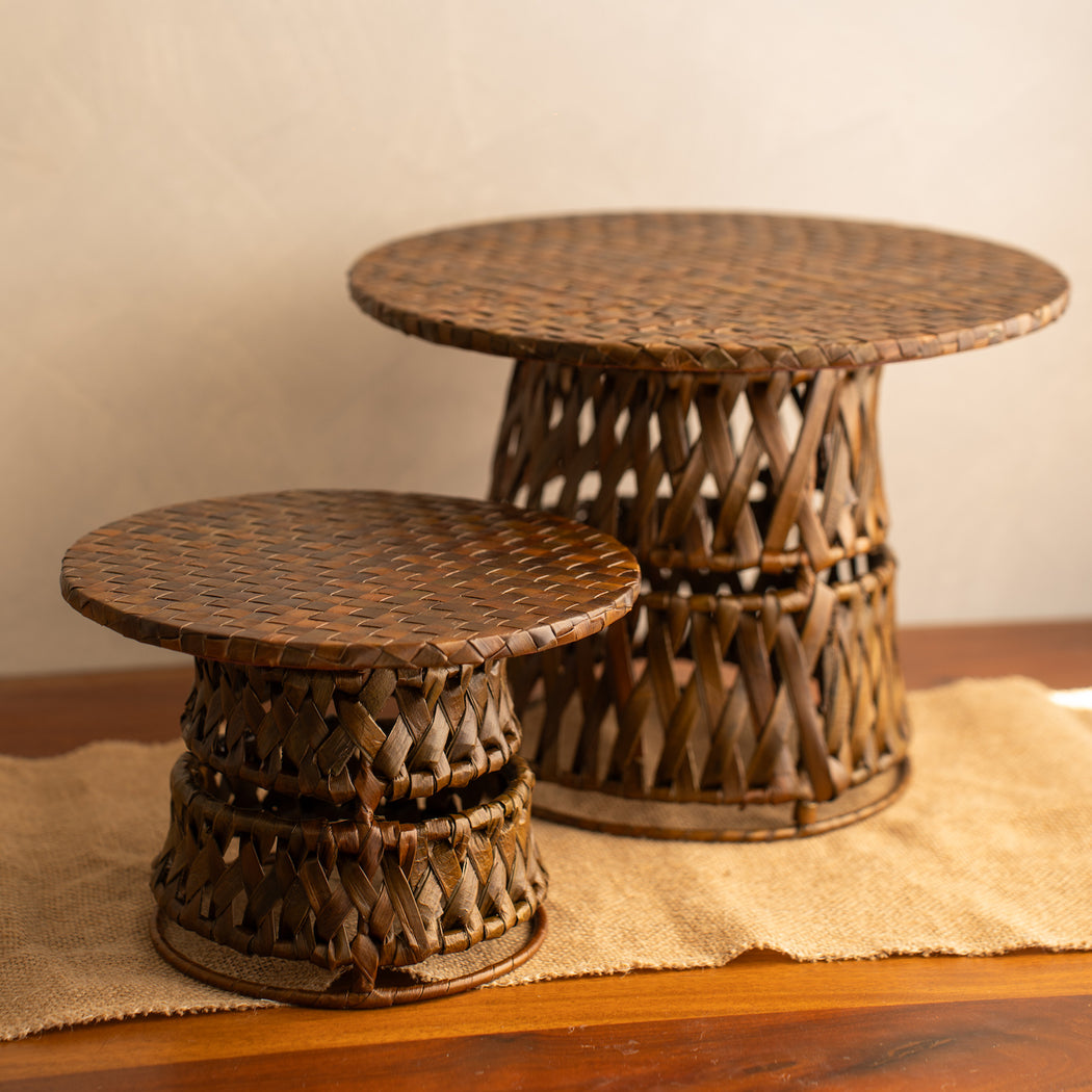Native Food Riser Severine Woven Food Riser — Domesticity