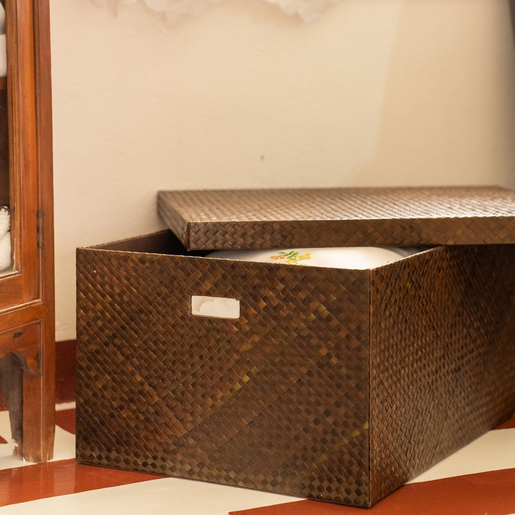 Plain Pandan XL Storage Box