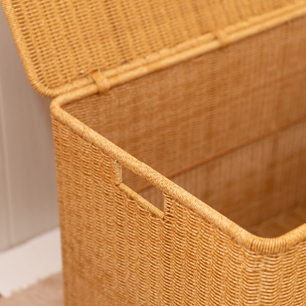 Patrice Handwoven Chest with Snap Lock