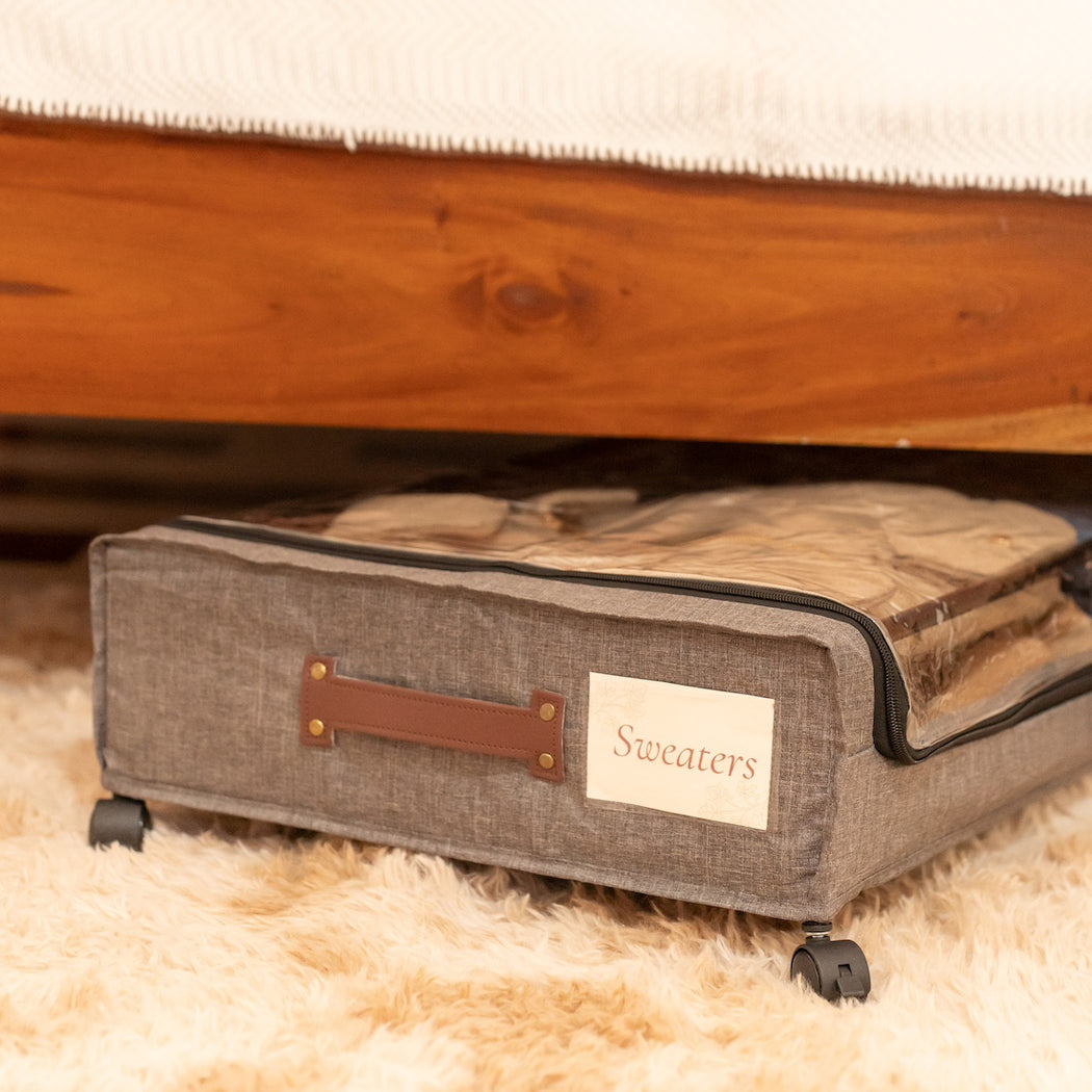 Elie Under Bed Storage Bag with Wheels