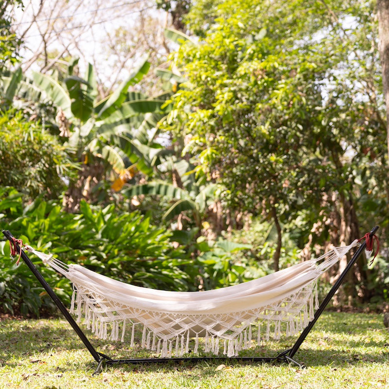 Mercedes Outdoor Hammock- Off White