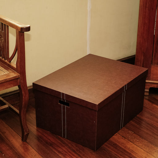 Long-term storage solutions that keep seasonal items protected, dust-free, and out of sight until needed. Storage boxes, made in the Philippines, you can proudly display out in the open. Available online through Domesticity.