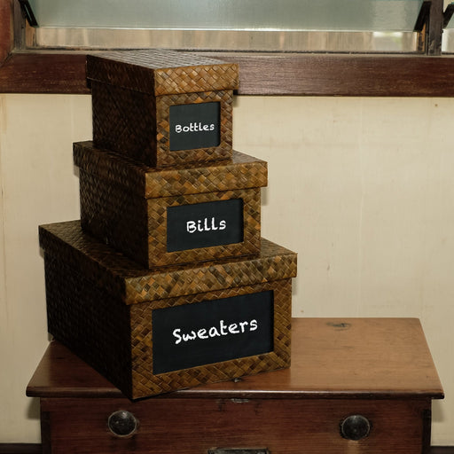 Explore Domesticity’s wide range of storage bins, storage organizers, storage baskets, and document storage boxes. Beautifully handcrafted in the Philippines.