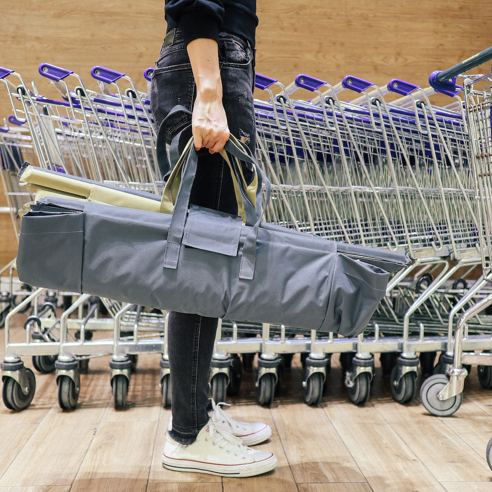 Miranda Reusable Grocery Cart Shopping Bag Set of 4  &  Cart Handle Cover