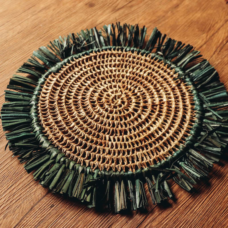 Sample Sale 1021 - Plate Charger Green